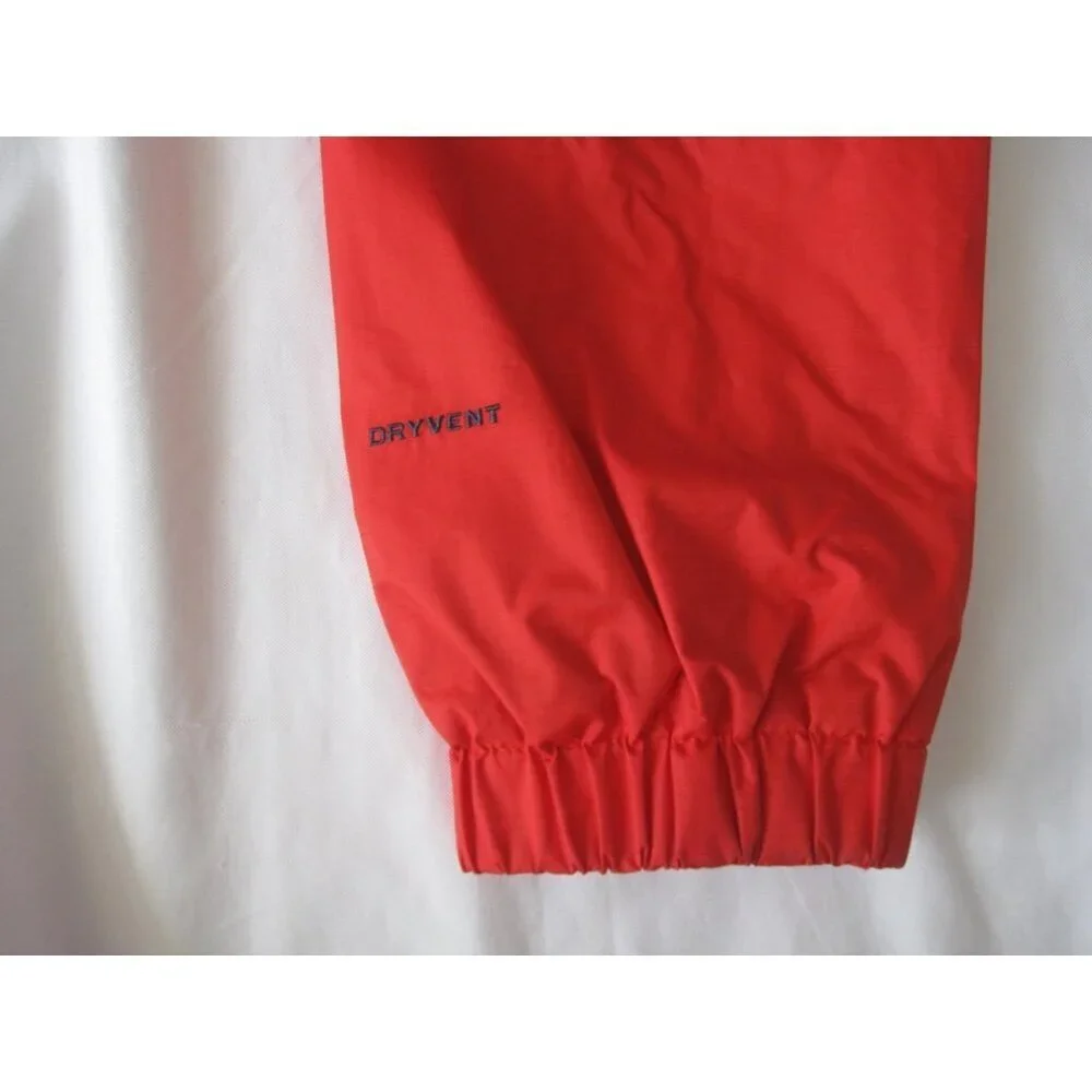 The North Face Men Dryvent Zip Waterproof Red Gorpcore Utility Jacket Sz M(MJ77)